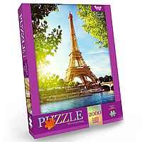 Пазл "Париж, Франція" Danko Toys C2000-01-07, 2000 ел. sp