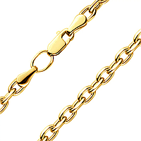 Золотая цепочка, цепь в якорном плетении 60102105044 вага 4,26 г 50 см