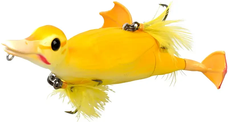 Воблер Savage Gear 3D Suicide Duck 150F 150mm 70.0 g # 02 Yellow, фото 1