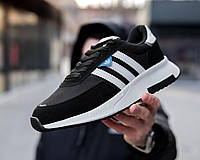Черно белые адики мужские кроссовки адидас ретропи Adidas Retropy F2 Black ф2 Shopen Чорно білі адіки чоловічі