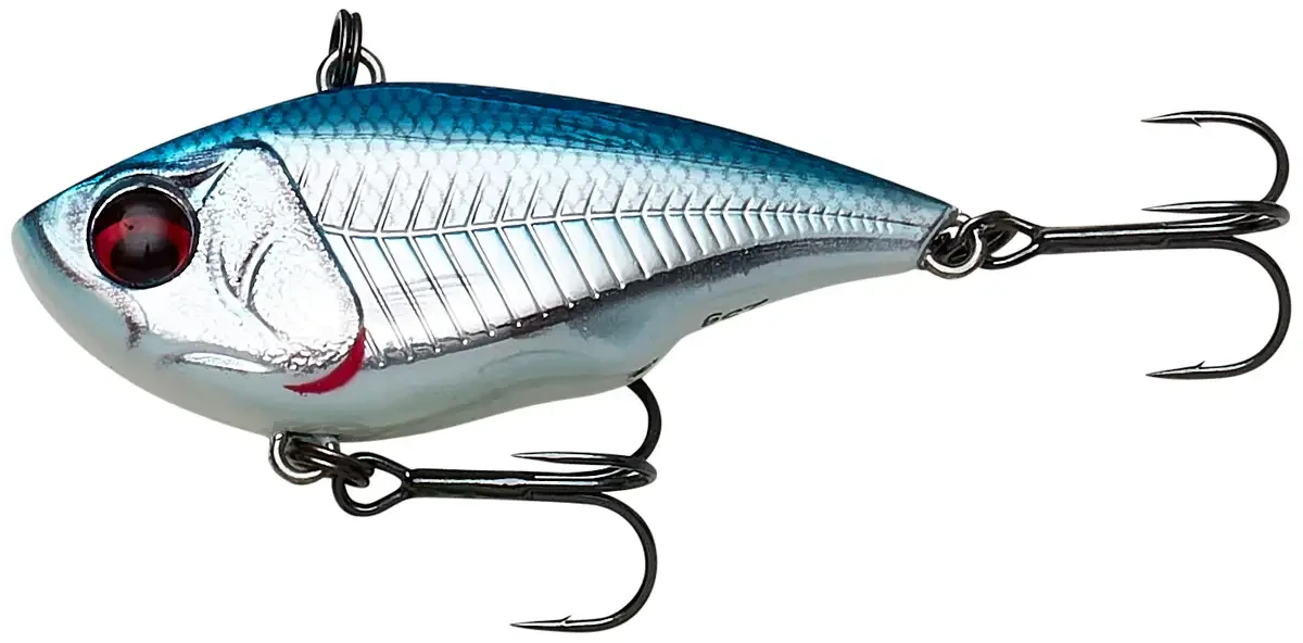 Воблер Savage Gear Fat Vibes 51S 51mm 11.0 g Blue Chrome, фото 1