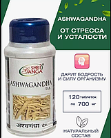 Ашвагандха Ашваганда 120 таб., Шрі Ганга (Ashwagandha 120 tab., Shri Ganga) Индия