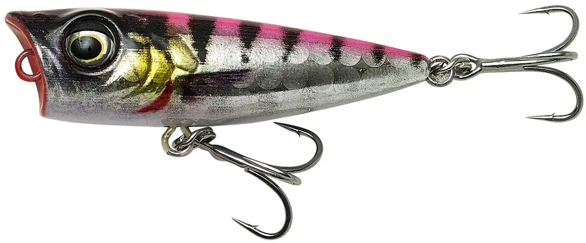 Воблер Savage Gear 3D Minnow Popper F 43mm 2.6 g Pink Barracuda PHP, фото 1