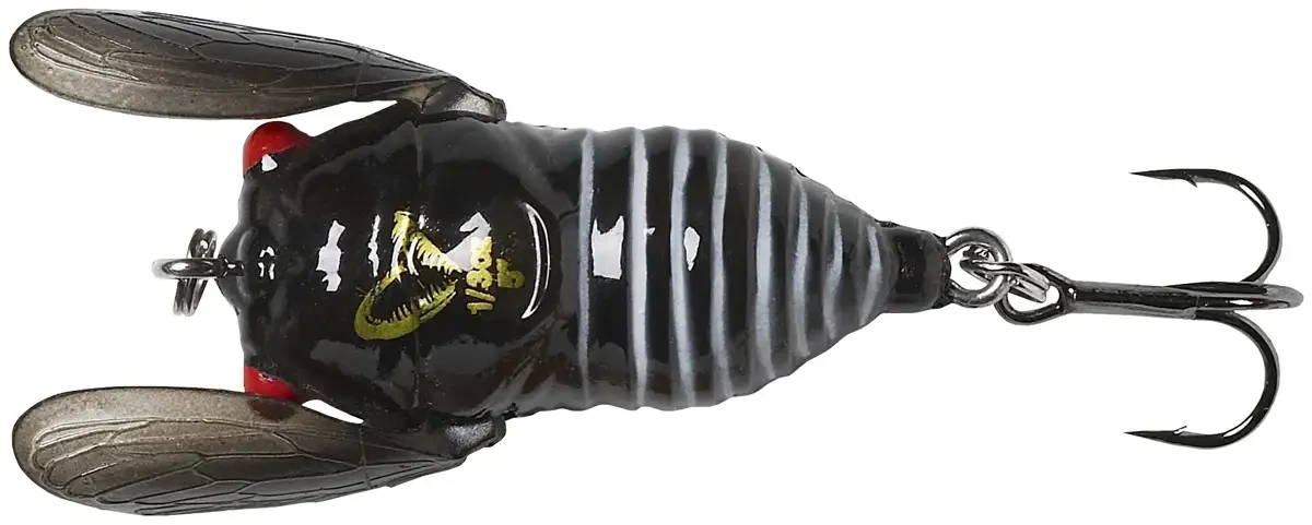 Воблер Savage Gear 3D Cicada F 33mm 3.5 G Black, фото 1