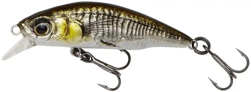 Воблер Savage Gear 3D Sticklebait Twitch s 45mm 4.0 g Ayu Green Silver, фото 1
