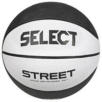 Мяч баскетбольный Select Street Basket V23 белый/черный р.5 205570-126