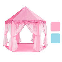 Палатка игровая детская KRUZZEL 6105/6104 детский домик для детей Розовый V_7876