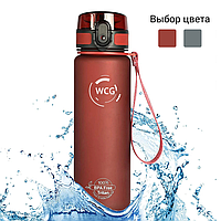 Бутылка для воды спортивная 1 л WCG фляга для спорта V_5769