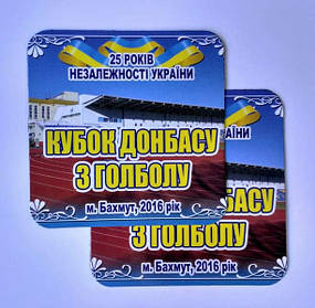 Рекламные магниты на холодильник. Размер 90х90 мм 3