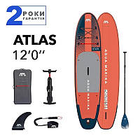 Универсальная надувная SUP доска сап борд 12'0" Aqua Marina Atlas