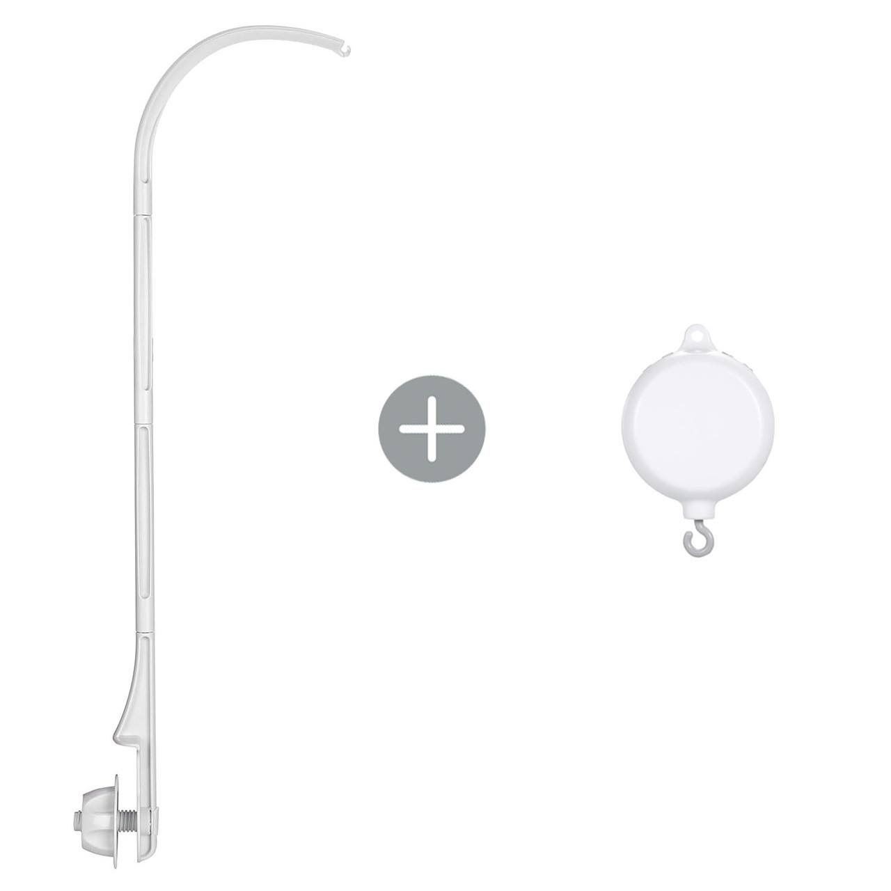 Комплект: Блок для мобілю на 35 мелодій + основа пластикова (без хрестовини), фото 1