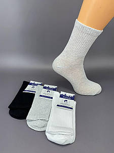 Спортивні чоловічі шкарпетки 27-31 (43-46 взуття) 12пар/уп.