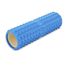 Ролер циліндр масажний Grid Spine Roller SP-Sport 45 см для занять йогою, пілатесом, фото 5