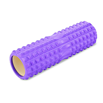 Ролер циліндр масажний Grid Spine Roller SP-Sport 45 см для занять йогою, пілатесом, фото 6