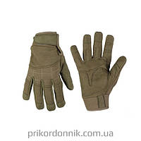 Штурмовые перчатки тактические олива MIL-TEC ASSAULT GLOVES