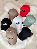 Кашкет пума унисекс мужской и женский кепка с вышитым логотипом Бейсболка Puma Shopen Кашкет пума унісекс