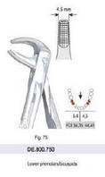 Щипцы для удаления нижних премоляроыв Falcon DE.800.750