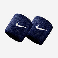 Напульсники Nike Swoosh Wristbands NNN04416OS One Size Navy VK, код: 8195346