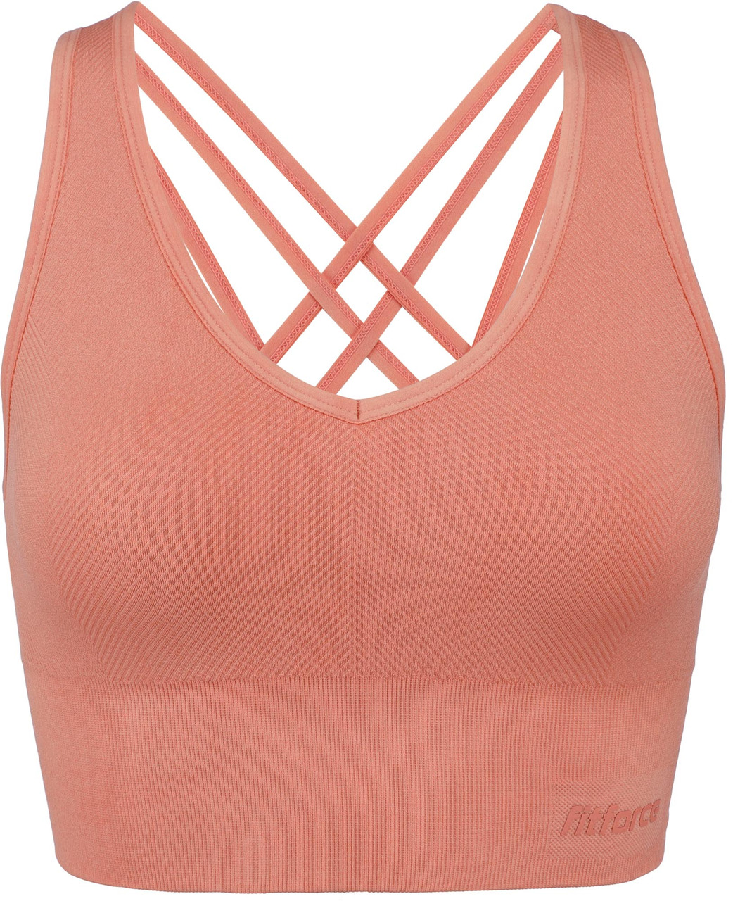 Бюстгальтер спортивний Fitforce TAZA ORG (M)