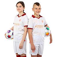 Детская футбольная форма Манчестер Сити MANCHESTER CITY гостевая 2024 CO-6338 (на рост 110-155 см)