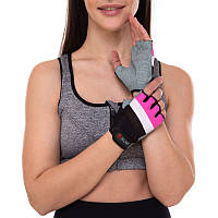 Перчатки для фитнеса и тренировок женские Zelart BC-3786 XS-M