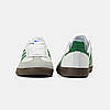 Кросівки Adidas Samba OG White Green / Адидас Самба ОГ Білі з Зеленим, фото 8