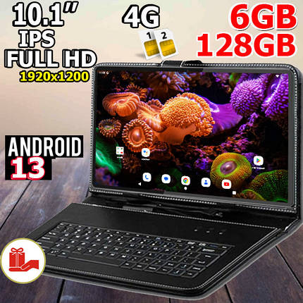 Планшет-телефон Adronix X10 Empower LTE 6/128 DUAL SIM 10.1" IPS FULL HD 1920x1200 + Чохол-клавіатура!, фото 1