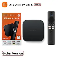 Смарт тв приставка xiaomi mi Smart Box s 4k 2nd Gen для телевізора на андроїд, Інтернет TV Медіаплеєр