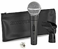 SHURE SM58SE вокальний мікрофон з вимикачем