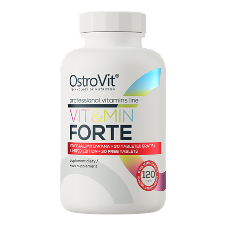 Вітаміни Vit&Min Forte OstroVit 120 таблеток