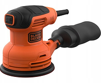 Эксцентриковая шлифмашина 12000 об/мин Black&Decker BEW210 460 Вт 125 мм орибитальная шлифмашина