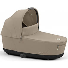 Cybex Priam 4.0 коляска 3 в 1 Cozy Beige шасі Chrome Brown, фото 6