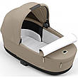 Cybex Priam 4.0 коляска 3 в 1 Cozy Beige шасі Chrome Brown, фото 7