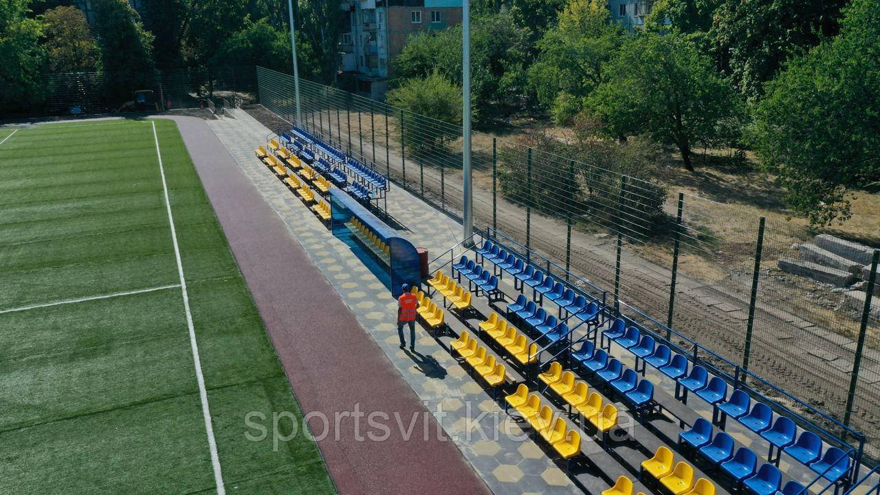 Трибуни для глядачів від виробника на 52 місця з сидіннями, фото 1