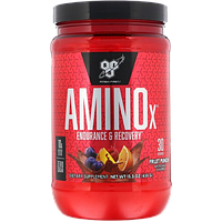 Аминокислоты BSN AMINO X 435 grams (30 порцій) (Fruit punch))