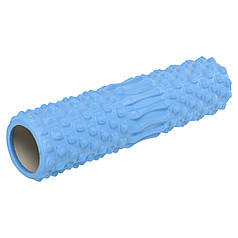 Ролер циліндр масажний Grid Spine Roller SP-Sport 45 см для занять йогою, пілатесом
