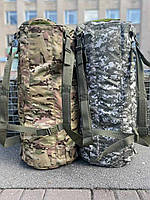 Баул-сумка-рюкзак 100 л модель ТОП натовського зразка міцний