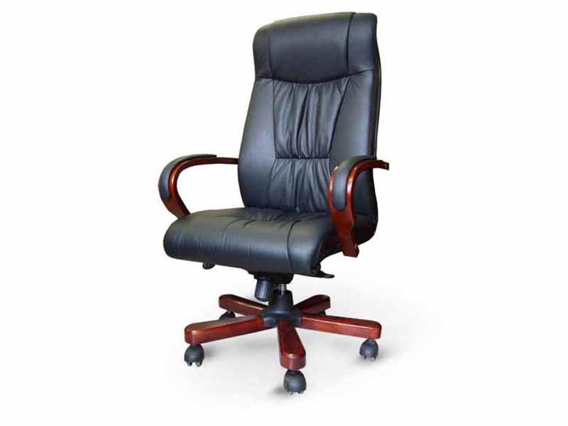 Крісло керівника Корсика чорне, фото 1