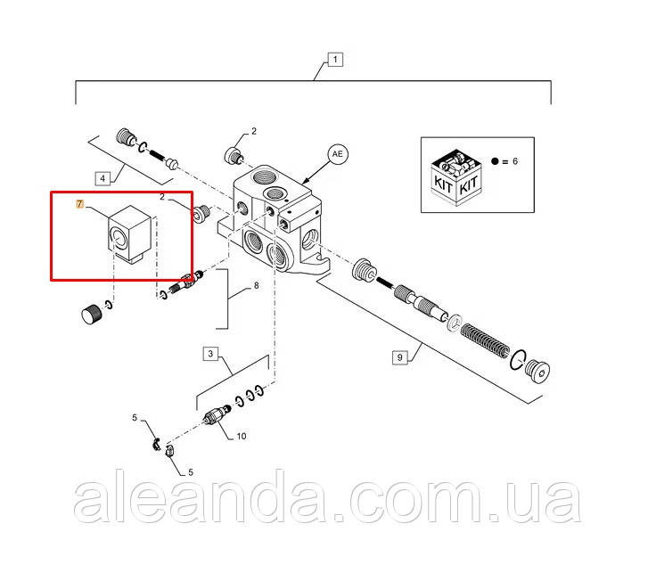 Соленоїд 85811953, фото 1