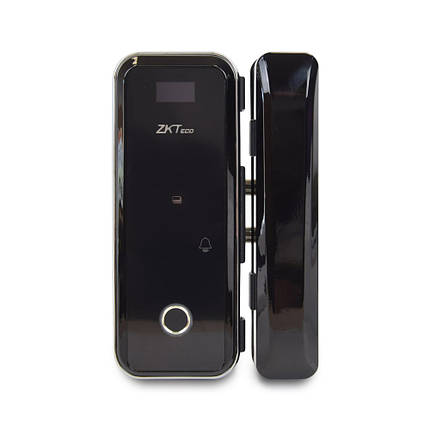 Smart замок ZKTeco GL300W left Wi-Fi для скляних дверей зі сканером відбитку пальця і зчитувачем Mifare, фото 1