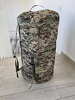 Армейский Баул Пиксель Военная сумка 120 литров ткань Оксфорд 600