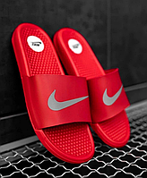 Мужские красные тапки Nike