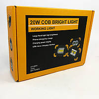 Мощный фонарь для рыбалки USB L811-20W-COB-1W | Фонарь-светильник AH-467 аккумуляторный кемпинговый TOL