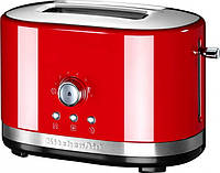 Тостер на два слота KitchenAid Artisan, красный (5KMT2116EER)