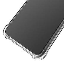 Протиударний силіконовий чохол WXD для Xiaomi Redmi Note 13 Pro (4G) / прозорий, фото 5