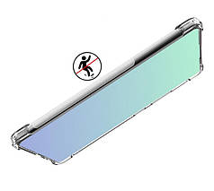 Протиударний силіконовий чохол WXD для Xiaomi Redmi Note 13 Pro (4G) / прозорий, фото 4