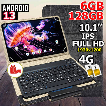 Планшет-телефон Adronix X10 Empower LTE 6/128 DUAL SIM 10.1" IPS FULL HD 1920x1200 + Чохол із Bluetooth клавіатурою, фото 1
