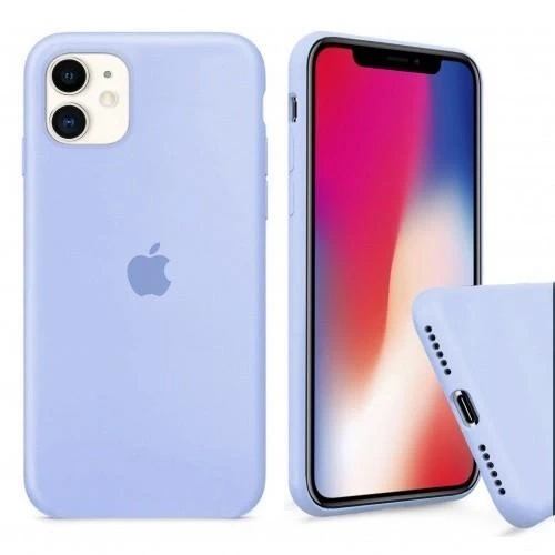Чохол силіконовий для Айфон 11 / Silicone Full Case для iPhone 11 (Ліловий/ Lilac), фото 1