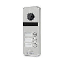 Відеопанель BCOM BT-403HD Silver на 3 абоненти, фото 2