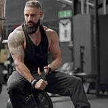 Лямки для тяги RDX W1 Gym Single Strap Army Green Plus, фото 7